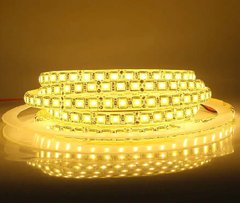Светодиодная LED лента 12v 5054 120led/m ip20 теплый Премиум фото