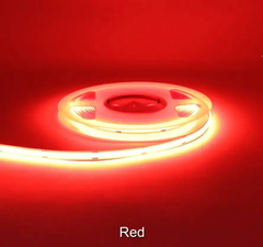 Світлодіодна LED стрічка COB 24v червоний фото