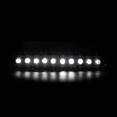 Світлодіодний модуль торцевий 12v 1led 3030 1,5w з лінзою Білий PRO фото