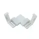 Конектор для LED стрічки №31 кутовий RGBW фото