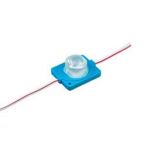 LED модуль инжекторный 12v SMD 3030 1led Синий фото