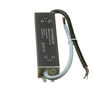 Блок живлення 12v 3,33а 40w ip67 AVT фото