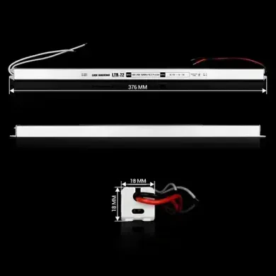 Блок живлення 12v 6а 72w Slim ip20 фото