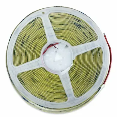Світлодіодна стрічка COB 24v 320д/м білий 10м фото