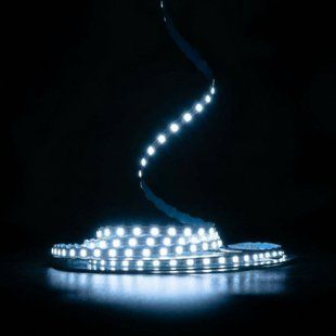 Светодиодная LED лента S-type 12v 2835 110led/m ip67 Spray холодный 10000к фото