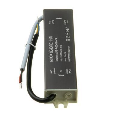Блок живлення 12v 5а 60w ip67 AVT фото