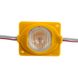 LED модуль інжекторний 12v SMD 3030 1led Жовтий фото
