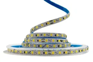 Світлодіодна LED стрічка S-type 12v 2835 120led/m ip20 білий Преміум фото