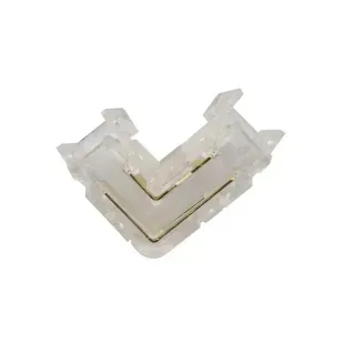 Конектор для LED стрічки 2pin 5мм кутовий фото
