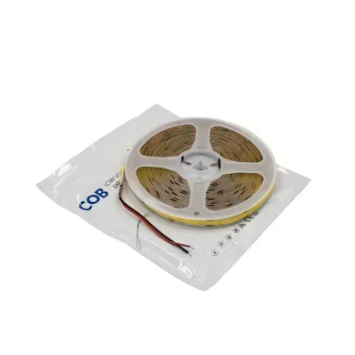 Светодиодная лента COB 24v 520д/м 10мм нейтральный фото