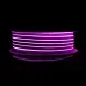 Гибкий LED неон 220v 6*12мм розовый фото