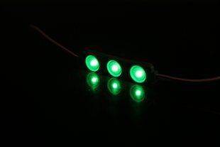 Светодиодный модуль OPTX 12v 0,72w 2835 3led Зеленый фото