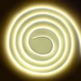 Світлодіодна LED стрічка COB 24v IP67 теплий фото