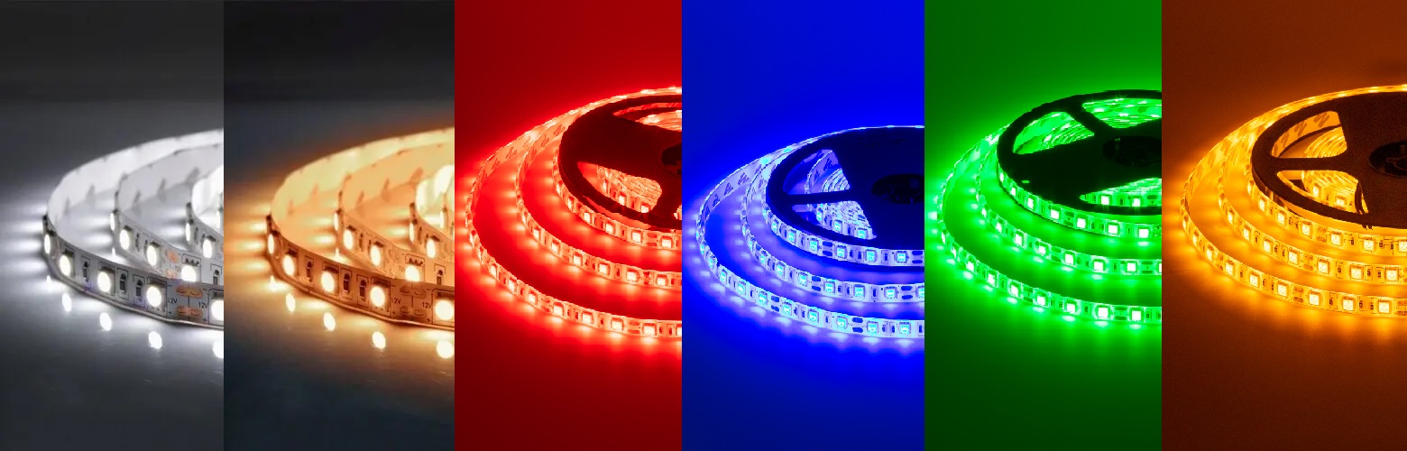 кольори LED стрічки
